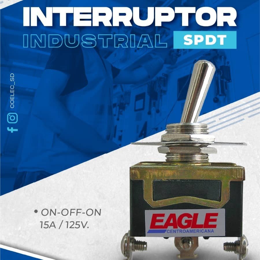 Interruptor industrial SPDT