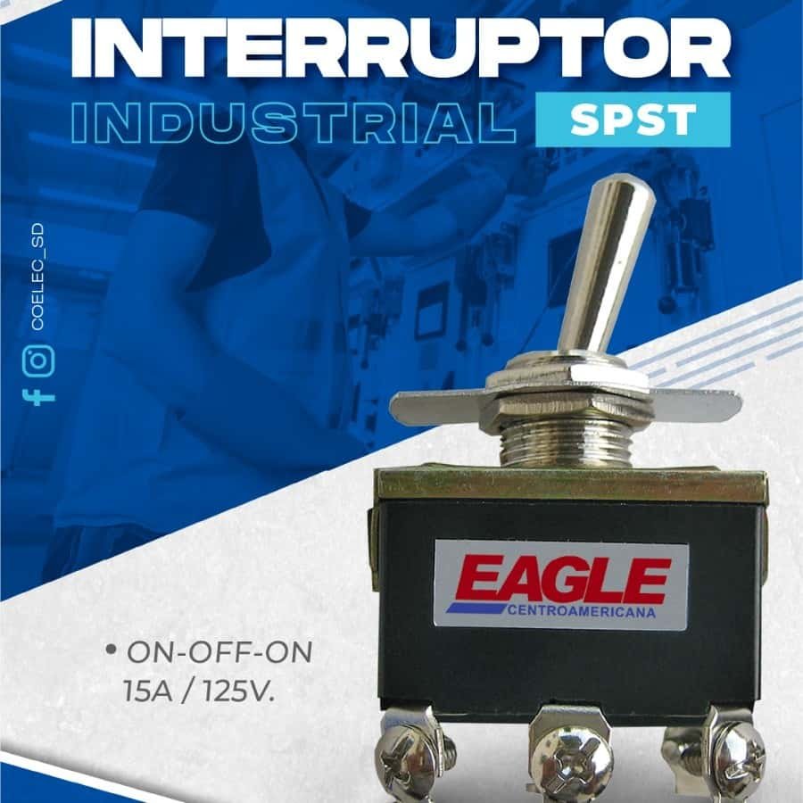 Interruptor industrial SPST