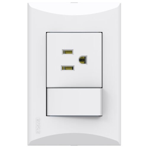 TOMACORRIENTE + INTERRUPTOR 15A 125V