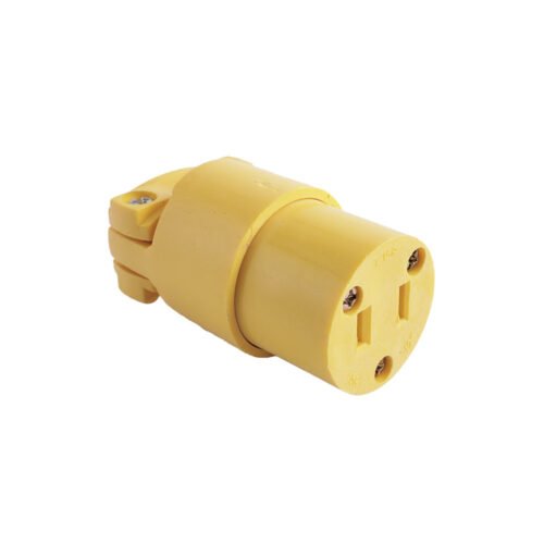 TOMACORRIENTE AEREO 2P 15A 125V AMARILLO