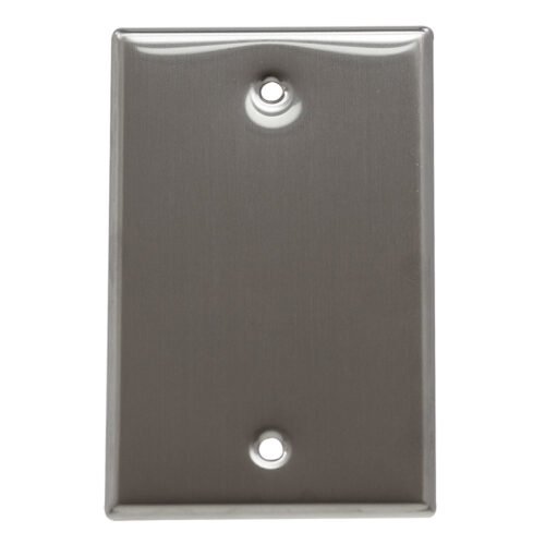 97151 PLACA CIEGA METALICA, ACERO INOXIDABLE