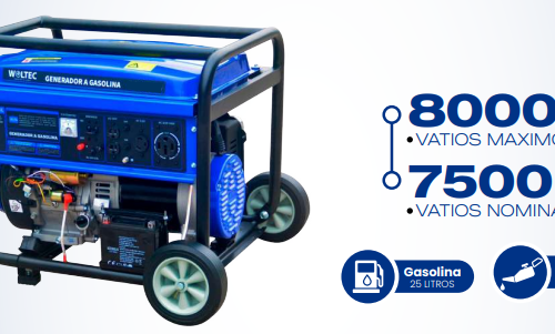 GENERADOR ELÉCTRICO 8000 VATIOS