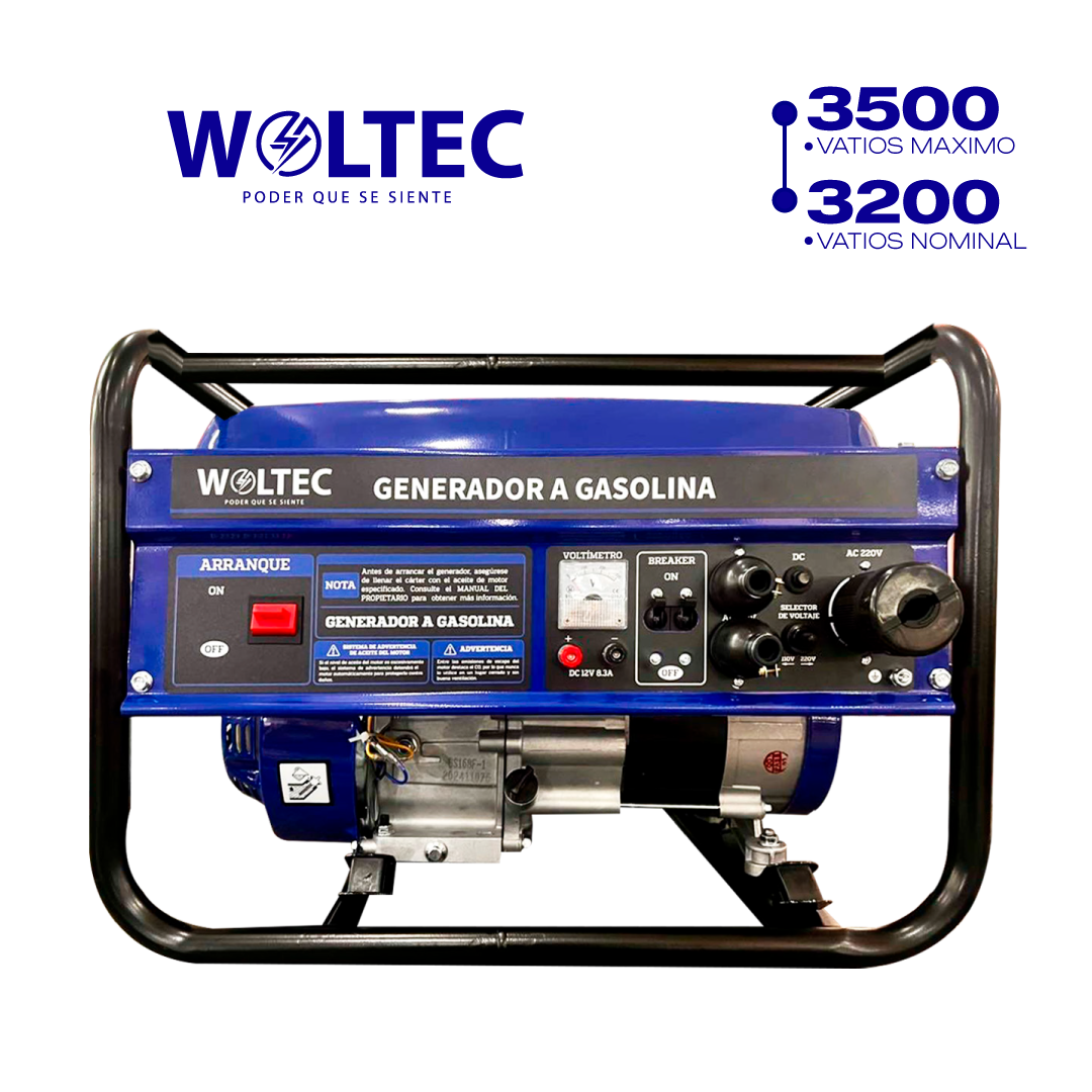GENERADOR ELÉCTRICO 3500 VATIOS