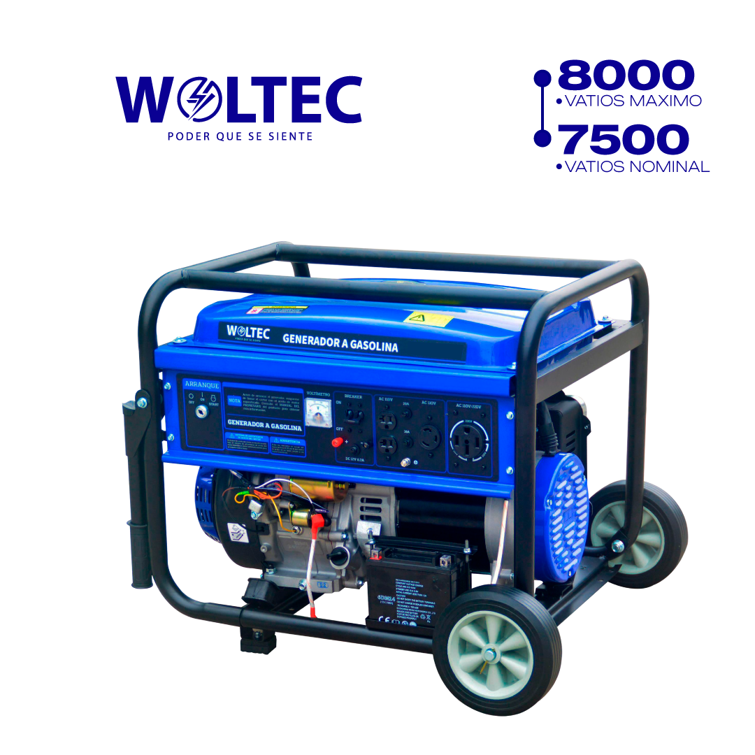 GENERADOR ELÉCTRICO 8000 VATIOS