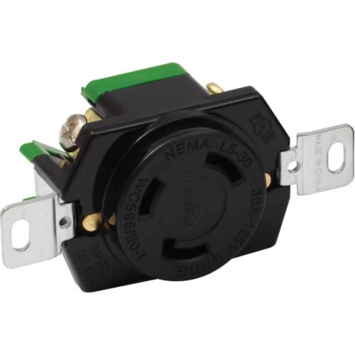 TOMACORRIENTE TORSION NEMA 30A 125V, 3P