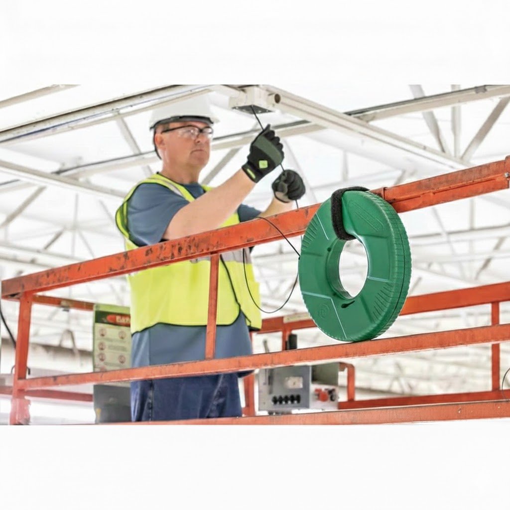 CINTA PASACABLE DE ACERO