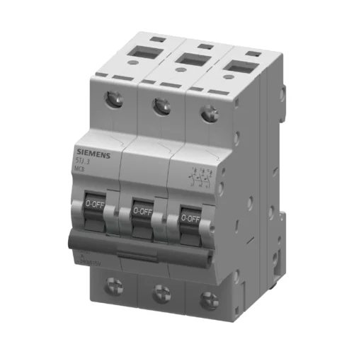 BREAKER TERMOMAGNETICO RIEL DIN SINOVA SIEMENS 3 Polos