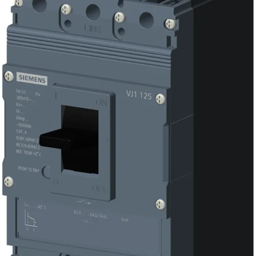 BREAKER CAJA MOLDEADA 3VJ SINOVA SIEMENS 2 Polos Fijo