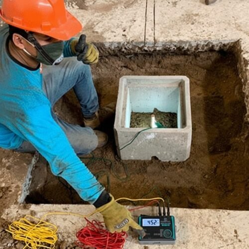 puesta a tierra VARILLA DE ANCLAJE