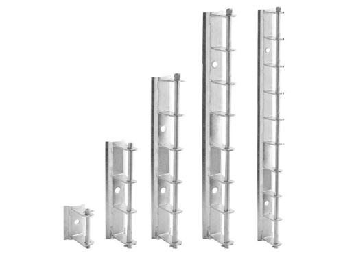 BASTIDORES RACK 1 A 5 VIAS PLATINA