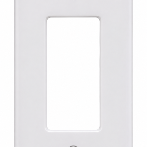 PLACA BLANCA DECORATOR 1 SERVICIO THERMOPLASTICA 2051W