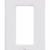 PLACA BLANCA DECORATOR 1 SERVICIO THERMOPLASTICA 2051W