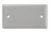 05 PLACA CIEGA RECTANGULAR MARFIL EAGLE (2129)