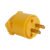 ENCHUFE 2P 15A/125V AMARILLO EAGLE (4862)
