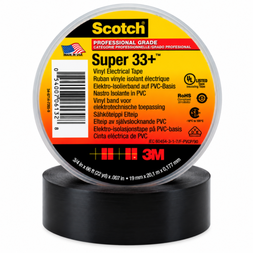 CINTA AISLANTE SUPER 33 + 19MMX20M 3M