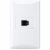 PLACA DE TELEFONO RJ11 CAT3 EAGLE BLANCO (1008)