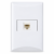 PLACA DE DATOS RJ45 CAT6 EAGLE BLANCO (1015-W)