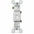 INTERRUPTOR DE PALANCA 15A/120-277V BLANCO (1301-W)