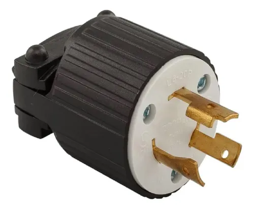 D_NQ_NP_606816-MLM81787594218_012025-O-clavija-media-vuelta-2pt-20a-250v-l620p-eaton ENCHUFE DE TORSION 20A 250V 2P+T EAGLE (L620P)