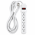 ADAPTADOR 6 SALIDAS+2USB+C CON PROTECCION VOLTAJE 15A 125V 1153