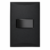 INTERRUPTOR SIMPLE 15A/125V EAGLE NEGRO (1000-BK)