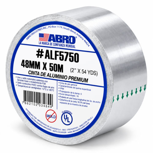 e532f43b-176d-475b-a140-9b05184c5a7e CINTA ALUMINIO ABRO #ALF5750 48MMX50M 2"X54YDS